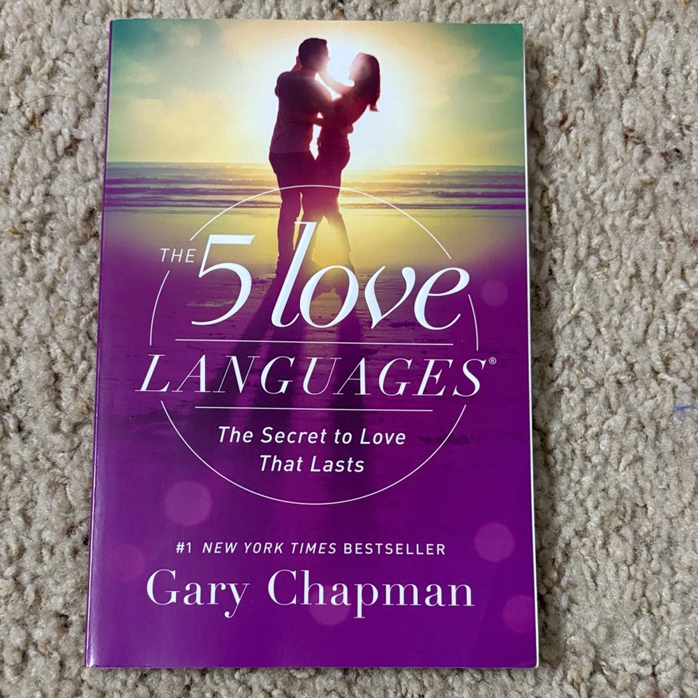 The 5 Love Languages by Gary Chapman - Purple Cover